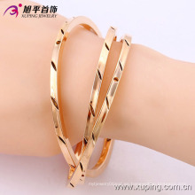 51436-Xuping Jewelry Fashion 3 unids / set Brazaletes chapados en oro de múltiples capas